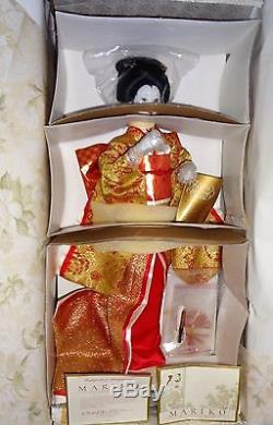 Franklin Mint Mariko The Japanese Bride Porcelain Doll RARE NIB Shipper COA