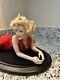 Franklin Mint Marilyn FOREVER Doll With Red Dress Porcelain