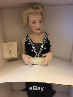 Franklin Mint Marilyn Monroe Irresistible Rare Porcelain Doll