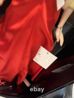 Franklin Mint Marilyn Monroe Night Before Christmas Portrait Doll NIB Red Gown