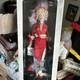 Franklin Mint Marilyn Monroe Porcelain Collector Doll Red Dress Original Box
