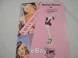 Franklin Mint Marilyn Monroe Porcelain Doll 7 Seven Year Itch With Box