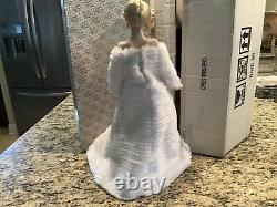 Franklin Mint Marilyn Monroe Porcelain Doll All About Eve With Box NICE