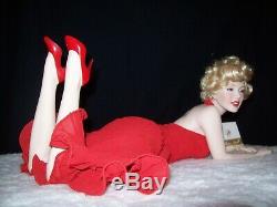 Franklin Mint Marilyn Monroe Porcelain Doll Forever Marilyn Rare Portrait Doll