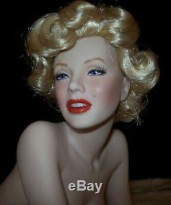 Franklin Mint Marilyn Monroe Porcelain Doll Forever Marilyn Rare Portrait Doll