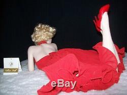 Franklin Mint Marilyn Monroe Porcelain Doll Forever Marilyn Rare Portrait Doll