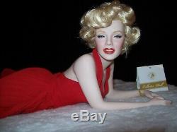 Franklin Mint Marilyn Monroe Porcelain Doll Forever Marilyn Rare Portrait Doll