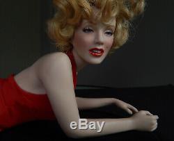 Franklin Mint Marilyn Monroe Porcelain Doll Forever Marilyn mint condition