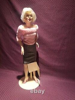 Franklin Mint Marilyn Monroe Porcelain Doll Sweater Girl