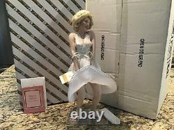 Franklin Mint Marilyn Monroe Porcelain Doll The Seven Year Itch NICE