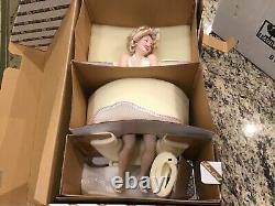 Franklin Mint Marilyn Monroe Porcelain Doll The Seven Year Itch NICE