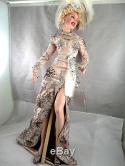Franklin Mint Marilyn Monroe Porcelain Doll There No Business Like Show Business