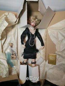 Franklin Mint Marilyn Monroe Porcelain Heirloom Doll Some Like It Hot