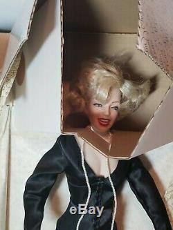 Franklin Mint Marilyn Monroe Porcelain Heirloom Doll Some Like It Hot