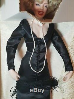 Franklin Mint Marilyn Monroe Porcelain Heirloom Doll Some Like It Hot