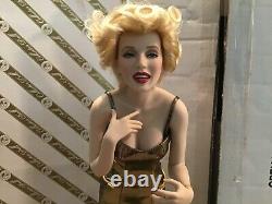 Franklin Mint Marilyn Monroe Porcelain Portrait Doll Always Marilyn COA NICE