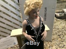 Franklin Mint Marilyn Monroe Porcelain Portrait Doll Irresistible Marilyn NICE