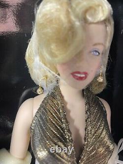 Franklin Mint Marilyn Monroe Porcelain Portrait Doll New In box Rare