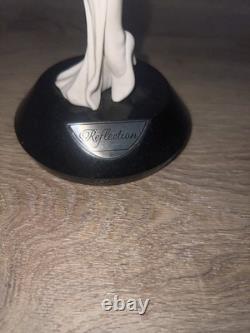 Franklin Mint Marilyn Monroe Reflections Porcelain Statue White Marble Base