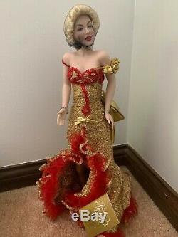 Franklin Mint Marilyn Monroe River Of No Return Original Porcelain Doll