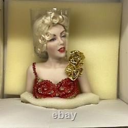 Franklin Mint Marilyn Monroe River Of No Return Porcelain Heirloom Doll No COA