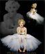 Franklin Mint Marilyn Monroe porcelain doll, portrait With Satin Seat
