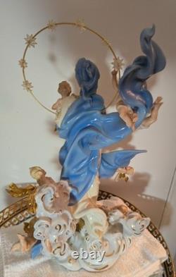 Franklin Mint Mary Queen Of Heaven Limited Edition Excellent Condition