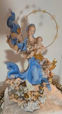 Franklin Mint Mary Queen Of Heaven Limited Edition Excellent Condition