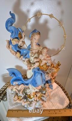 Franklin Mint Mary Queen Of Heaven Limited Edition Excellent Condition