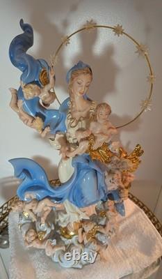 Franklin Mint Mary Queen Of Heaven Limited Edition Excellent Condition