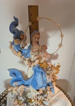 Franklin Mint Mary Queen Of Heaven Limited Edition Excellent Condition