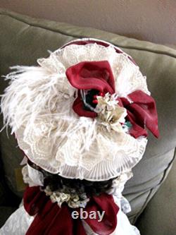 Franklin Mint Maryse Nicole CHRISTMAS ROSE DOLL NIB 21 Full JTD Porcelain