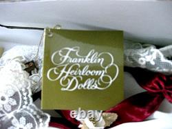 Franklin Mint Maryse Nicole CHRISTMAS ROSE DOLL NIB 21 Full JTD Porcelain
