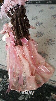 Franklin Mint Maryse Nicole Peony Porcelain Doll