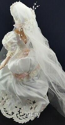 Franklin Mint Maryse Nicole Rachel Porcelain Bride Doll