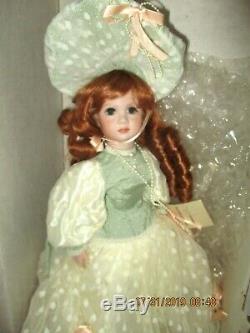 Franklin Mint Maryse Nicole Redhead Caroline Full Body Porcelain Doll 173 of 500