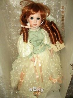 Franklin Mint Maryse Nicole Redhead Caroline Full Body Porcelain Doll 173 of 500