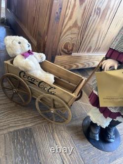 Franklin Mint Megan And Danny Porcelain Doll (1994) Coca Cola Heirloom Series