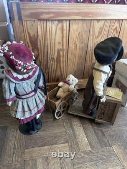 Franklin Mint Megan And Danny Porcelain Doll (1994) Coca Cola Heirloom Series