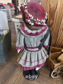 Franklin Mint Megan And Danny Porcelain Doll (1994) Coca Cola Heirloom Series