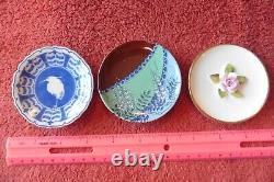 Franklin Mint Miniature Plates Set of 18 The Worlds Great Porcelain Houses Vntg