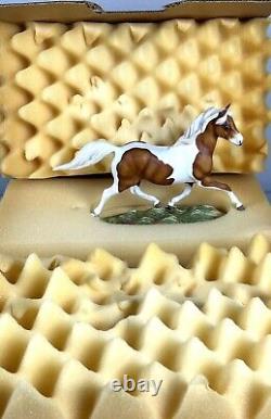 Franklin Mint Misty of Chincoteague Pinto Horse Statue by Pamela Du Boulay