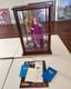 Franklin Mint Morgan le Fay 18 Porcelain Doll with Display Case Stand & Goblet