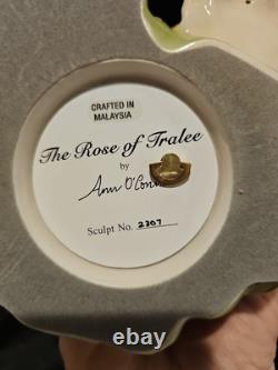 Franklin Mint Musical Irish Lady 12 Porcelain Figurine The Rose Of Tralee IOB