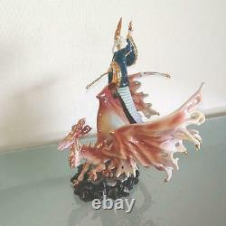 Franklin Mint Myles Pinkney Dragon Rising Figurine Very Good Condition with COA
