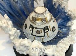 Franklin Mint Nat Space Society SPLASHDOWN Apollo 11 XI Porcelain Figurine 1992