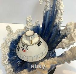 Franklin Mint Nat Space Society SPLASHDOWN Apollo 11 XI Porcelain Figurine 1992