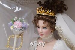 Franklin Mint Natalia Faberge Spring Bride Porcelain Doll NIB