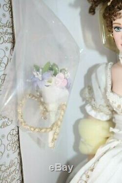 Franklin Mint Natalia Faberge Spring Bride Porcelain doll NRFB NEW