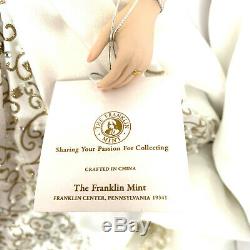 Franklin Mint Natalia Spring Bride Porcelain Collectors Faberge Doll NRFB